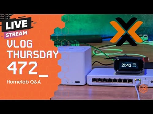 VLOG Thursday 472:Virtualization, Proxmox and Homelab Q&A