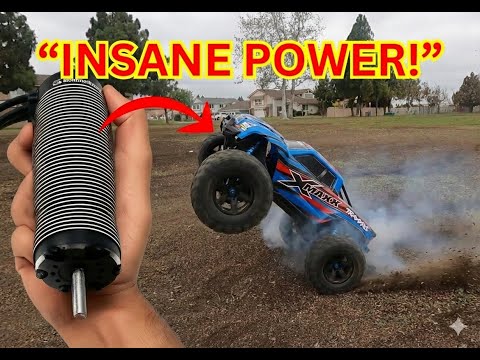 Huge Rc Car Gets More POWER!