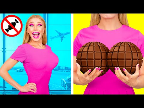 طريقة تدخل بيهم السناكس فى الطيارة | تحديات مضحكة BaRaDa Challenge