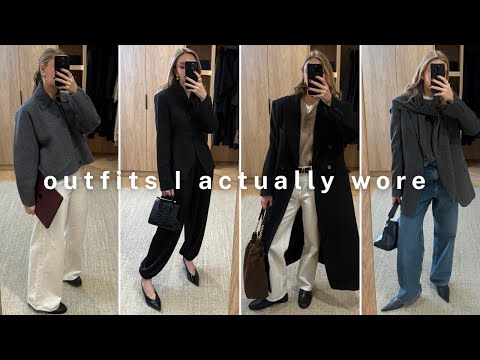 WHAT I WORE IN A WEEK | Real Life Outfits & Wedding Venue Visit