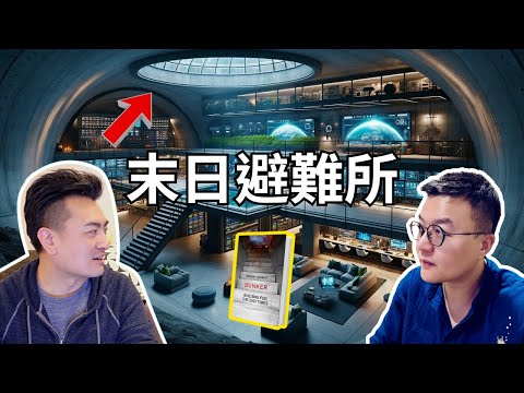 老高沒告訴你的重要細節:富豪的末日避難都藏在哪裡 | 小麥讀書 💡#66 Bunker