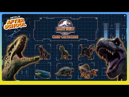 Choose Your DINOSAUR! 🦖🎮 Jurassic World Camp Cretaceous | Netflix Family