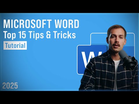 Top 15 Microsoft Word Tips and Tricks 2025 | TOP 15 Tips & Tricks in Microsoft Word in 2025