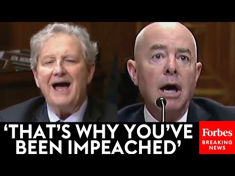 BREAKING: John Kennedy And Mayorkas Clash About Illegal Immigrants Affecting Redistricting