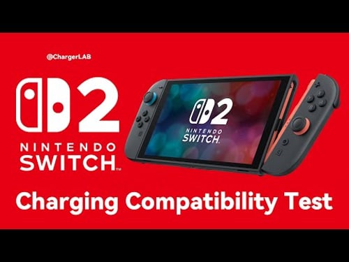 Charging Compatibility Test of Nintendo Switch 2 (Handheld Mode)