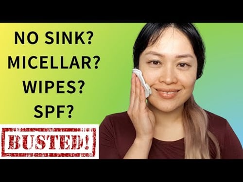 How to Wash Your Face Without a Sink + Cleansing Myths Busted