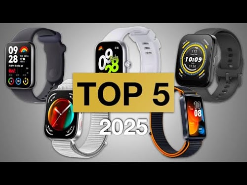 TOP 5 BEST BUDGET SMARTWATCHES 2025 ($50 to $150)