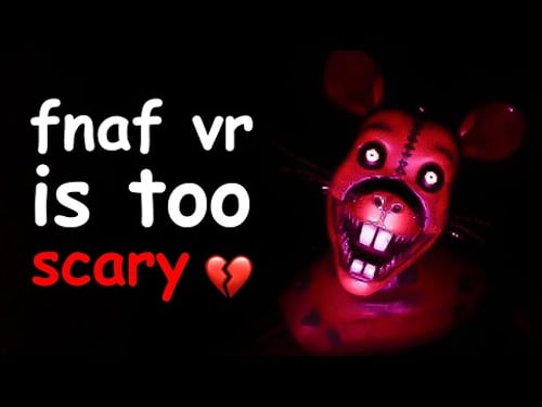 These FNAF VR Games are traumatizing me bruh (3 FNAF GAMES)