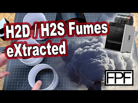 3D Printed Fume Extraction Blast Gates and Adapters