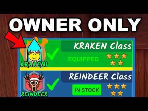 99 Nights But You Can Buy OWNER ONLY Classes!