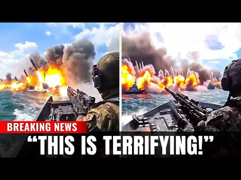 U.S. Navy Unleashes Hell on Somali Pirates - Targets Blown Out of the Water!