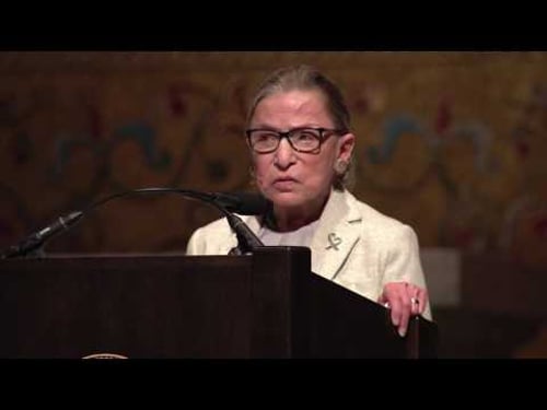 Stanford Rathbun Lecture 2017 - Ruth Bader Ginsburg