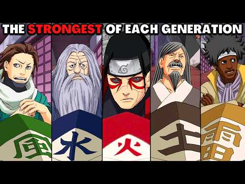 The Strongest Kage Of Every Generation (1st-7th)