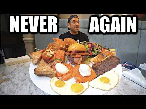 TRYING THIS BREAKFAST EATING CHALLENGE WAS PURE TROUBLE | Joel Hansen