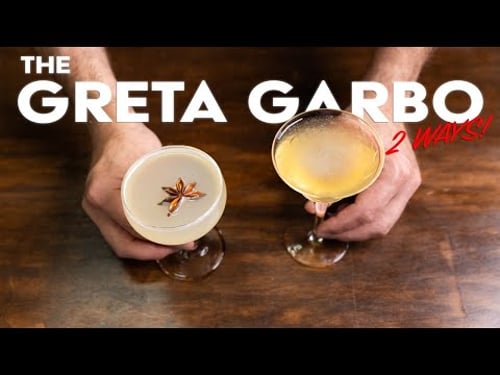 How to make the GRETA GARBO! A refreshing classic (2 ways)