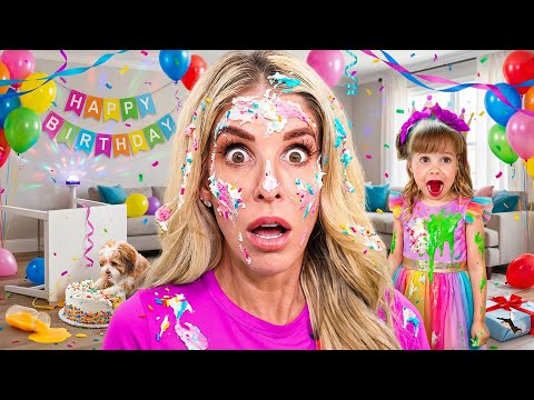 Hilarious BIRTHDAY CHAOS β I Totally Ruined It! | Rebecca Zamolo