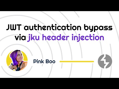 JWT authentication bypass via jku header injection | PortSwigger Academy tutorial