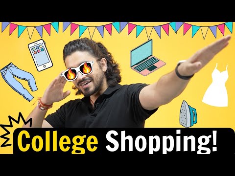 College Shopping | What all things to buy in College?