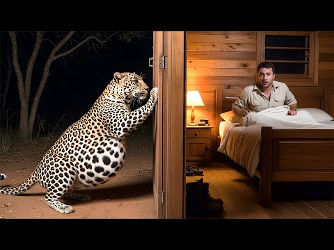 Pregnant Leopard Knocks on Ranger's Door Begging for Help–What Happened Next Is Absolutely SHOCKING!