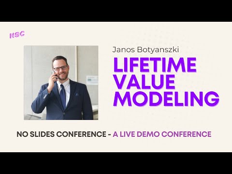 Lifetime Value Modeling with the "Buy Til You Die" framework - NO SLIDES