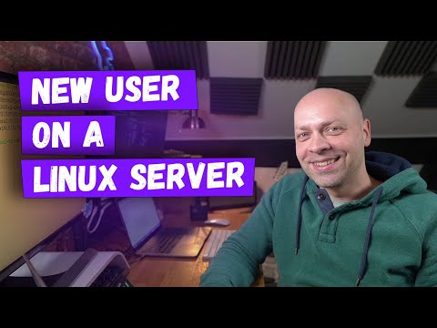 How to add a new user on a Linux server (with SSH access)