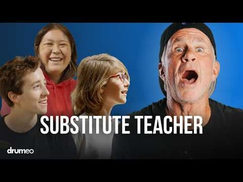 Chad Smith Surprises Drum Students (Chaos Ensues)