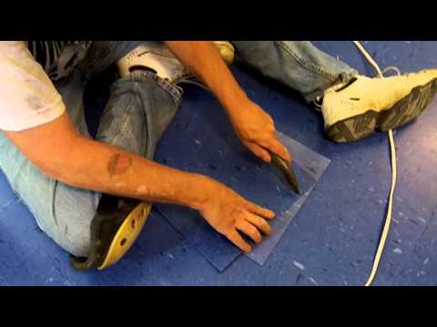 How To Install Vinyl Tile (VCT) Start To Finish Complete Job