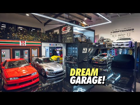 We built Han’s TOKYO DRIFT garage in REAL LIFE!