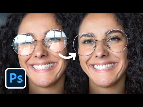 New Photoshop AI Removes IMPOSSIBLE Glare!