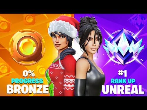 Bronze To Unreal Speedrun BUT It's Duos..(Fortnite Reload)