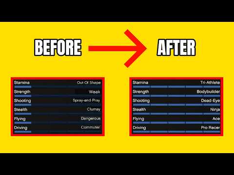 How To Get MAX Stats In GTA 5 Story Mode (Fast & Easy)