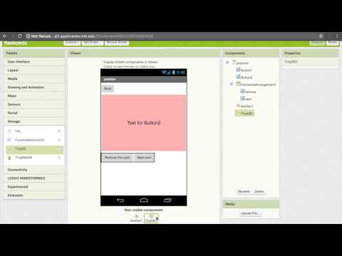 App Inventor Flashcard Tutorial