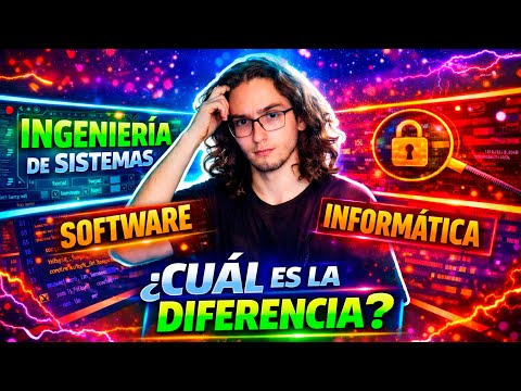 💻 ¿CUÁL es la DIFERENCIA ENTRE INGENIERÍA de SISTEMAS - SOFTWARE - INFORMÁTICA? 💻
