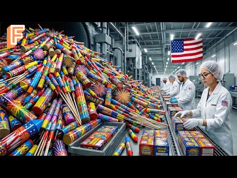 How Fireworks Are Made – The Hidden Secrets Behind Mass-Production Pyrotechnics Factory Processing
