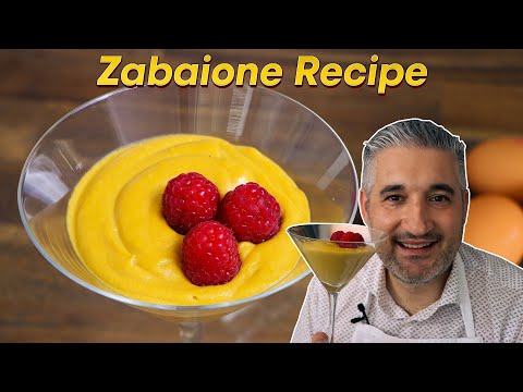 How to Make ZABAGLIONE RECIPE Like my Italian Great Grandfather