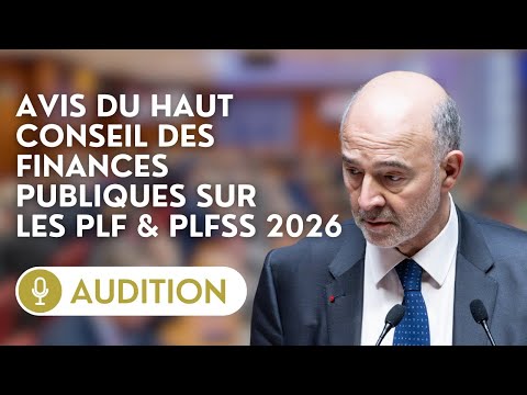🔴 Pierre Moscovici sur l’avis du Haut Conseil des finances publiques sur les PLF et PLFSS 2026