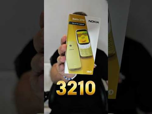 Nokia 3210: A Classic from 1999 re released In 2024. #Nostalgia ππ₯