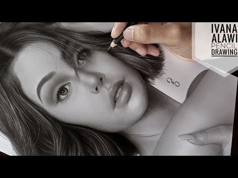 Ivana Alawi Pencil Drawing | Realistic Drawing | PaulArTv