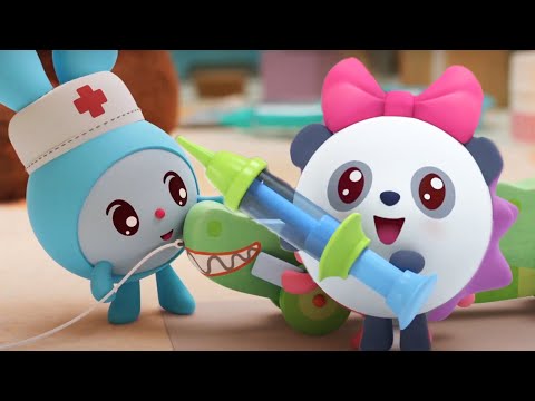 Малышарики | Сборник серий про здоровье | Мультики про доктора, больницу, стоматолога👨⚕️👩⚕️🩺💊