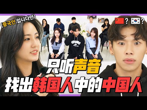 能猜出来吗?只听声音找出藏在韩国人中的中国人(feat. 陈不醉)|欧巴Studio