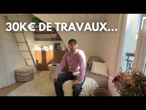 I renovated a 16m² apartment in Paris