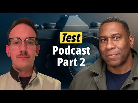 Podcast Cast just with Michael Bunn .