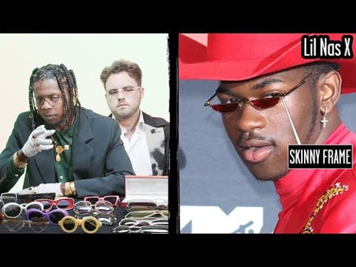 Glasses Experts Break Down Celebrity Sunglasses (Lil Nas X, Elton John) Part 1 | Fine Points | GQ