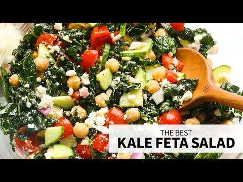 Kale Feta Salad Recipe