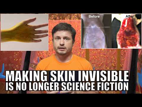 Incredible Discovery Makes Skin Invisible By Using Yellow Dye