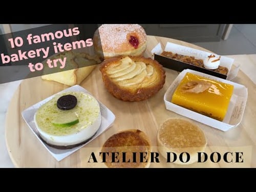 Top 10 Popular Bakery Items in Portugal/Atelier do Doce/Silver Coast Portugal