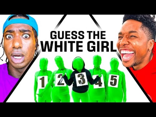 5 Black Girls vs 1 Secret White Girl
