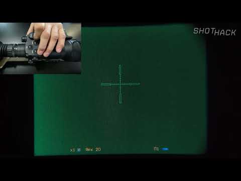 Тепловизор и его интерфейс. Удобное управления тепловизионным прицелом.