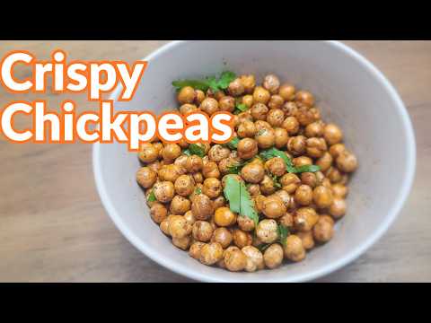 How to Make Perfect Crispy Air Fryer Chickpeas Every Time | Easy Vegetarian Recipes