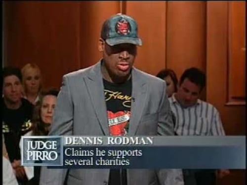 Chicago Bulls Star, Dennis Rodman, sues his friend for 4K on Judge Pirro